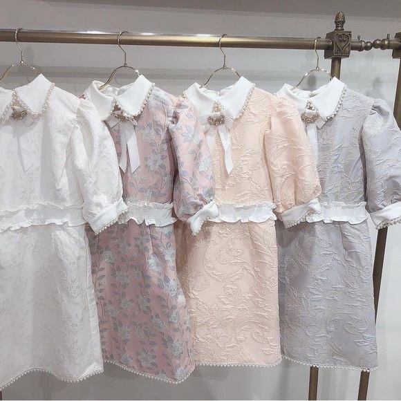 Swankiss jacquard minidress - Picture 2 of 9